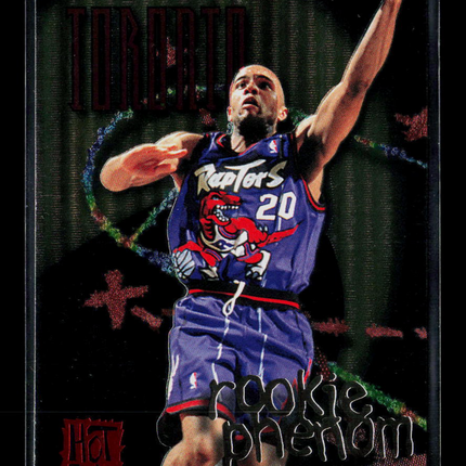 1996 Fleer Hot Packs Rookie Phenom Damon Stoudamire #8 of 10