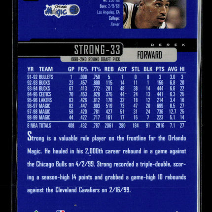 1990 Upper Deck Derek Strong #85