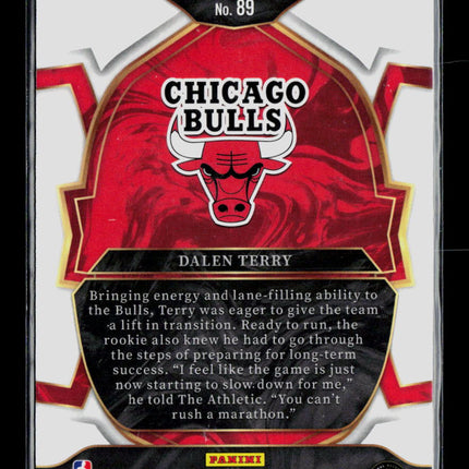 2023 Panini Select Dalen Terry #89 Concourse RC