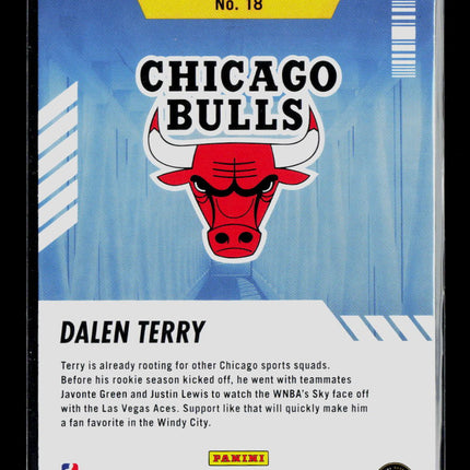 2022 Panini NBA Hoops Arriving Now Dalen Terry #18