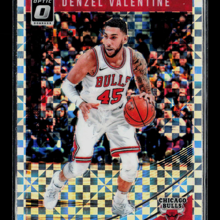 2019 Panini Donruss Optic Denzel Valentine #78 Checkerboard