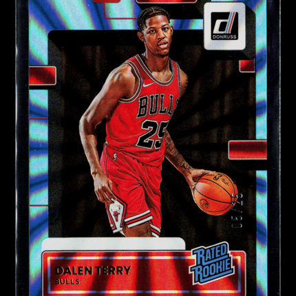 2022 Panini Donruss Dalen Terry #218 05/25