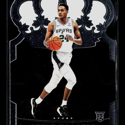 2021 Panini Crown Royale Devin Vassell #99 RC