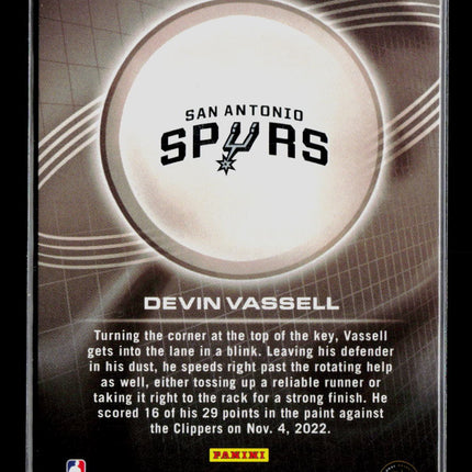 2023 Panini Recon Devin Vassell #114 260/299