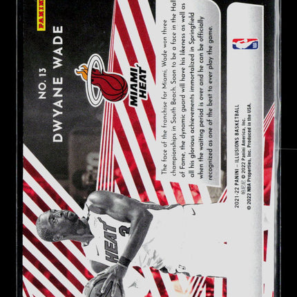 2022 Panini Illusions Chasing the Hall Dwyane Wade #13