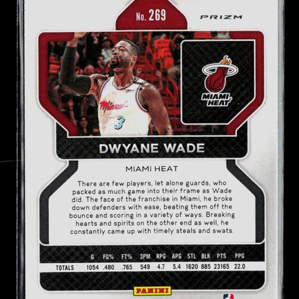 2021 Panini Prizm Dwyane Wade #269 Silver Ice
