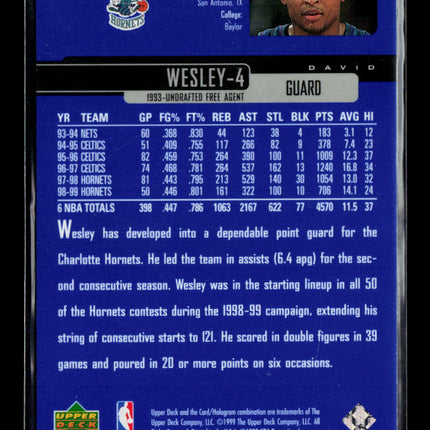 1999 Upper Deck David Wesley #18