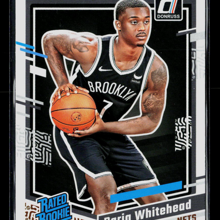 2023 Donruss Basketball Dariq Whitehead #240