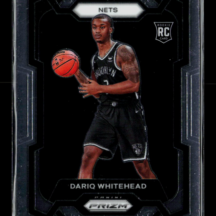 2023 Panini Prizm Dariq Whitehead #175 RC