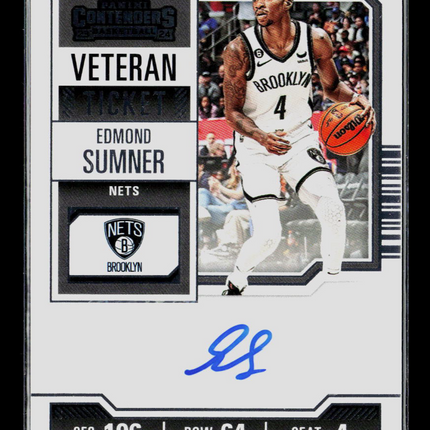 2024 Panini Contenders Edmond Sumner #VTR-ESN Auto