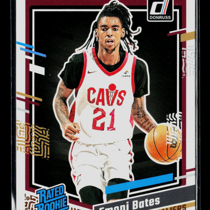 2023 Panini Donruss Basketball Emoni Bates #205
