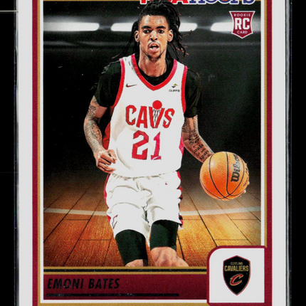 2023 Panini NBA Hoops Emoni Bates #266 RC