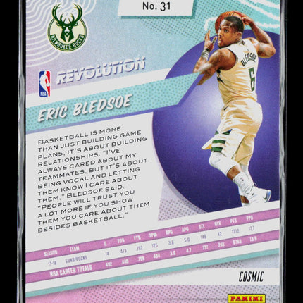 2018 Panini Revolution Eric Bledsoe #31 Cosmic 030/100