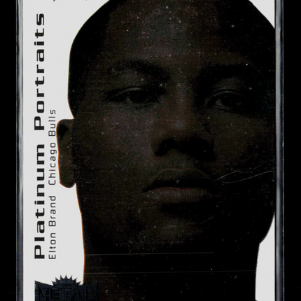 2000 SkyBox Metal Universe Platinum Portraits Elton Brand #1 PP