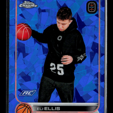 2026 Topps Chrome OTE Eli Ellis #72 Blue Sapphire RC