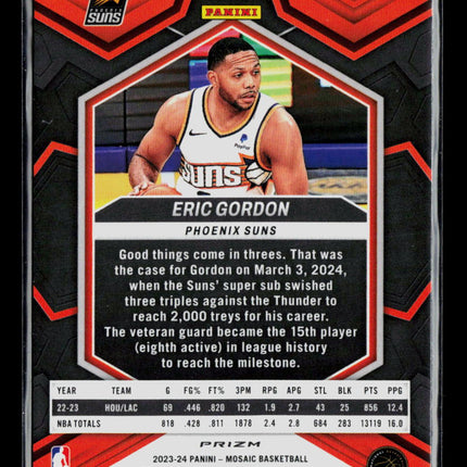 2024 Panini Mosaic Basketball Eric Gordon #104 Glitter