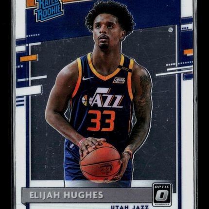 2021 Panini Donruss Optic Elijah Hughes #192