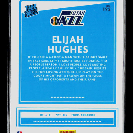 2021 Panini Donruss Optic Elijah Hughes #192