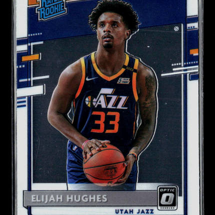 2021 Donruss Optic Elijah Hughes #192