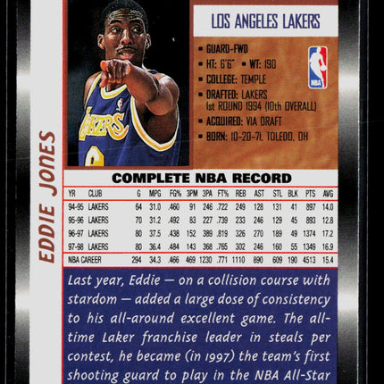 1998 Topps Eddie Jones #103