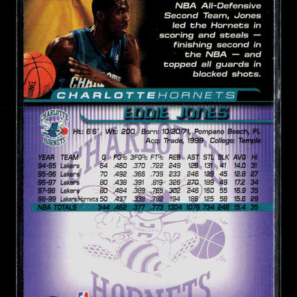 2000 Fleer Focus Eddie Jones #76