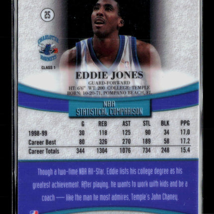 1999 Topps Gold Label Eddie Jones #25 Class