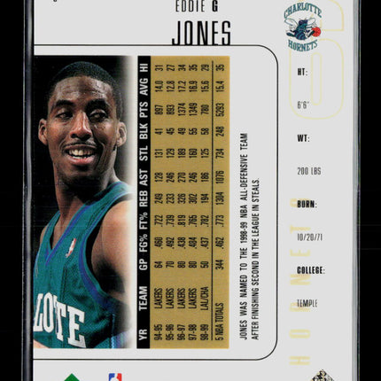 1999 Upper Deck SPx Eddie Jones #6