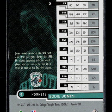 1999 Upper Deck HoloGrFX Eddie Jones #5