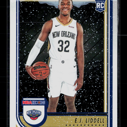 2022 Panini Hoops E.J. Liddell #266 Winter RC