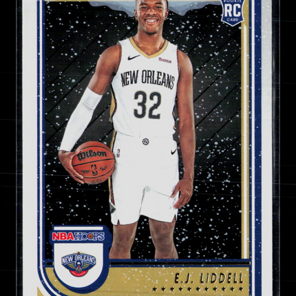 2022 Panini NBA Hoops Winter E.J. Liddell #266 RC