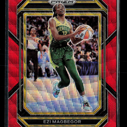 2023 Panini Prizm WNBA Ezi Magbegor #71 Red Wave
