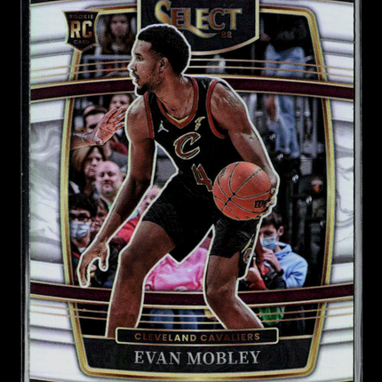 2022 Panini Select Evan Mobley #5 RC Silver