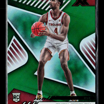2021 Panini Chronicles XR Draft Picks Evan Mobley #162 Green RC