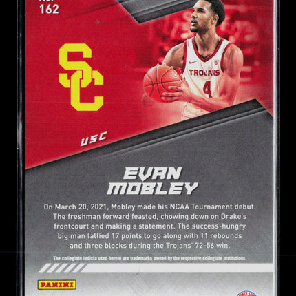 2021 Panini Chronicles XR Draft Picks Evan Mobley #162 Green RC