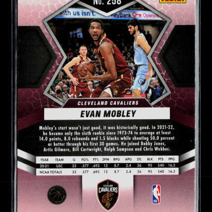 2022 Panini Mosaic Evan Mobley #258 National Pride RC