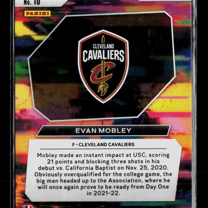 2021 Panini Prizm Instant Impact Evan Mobley #10 RC
