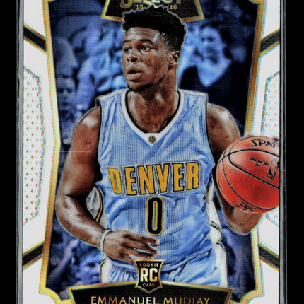 2016 Panini Select Emmanuel Mudiay #63 RC Silver