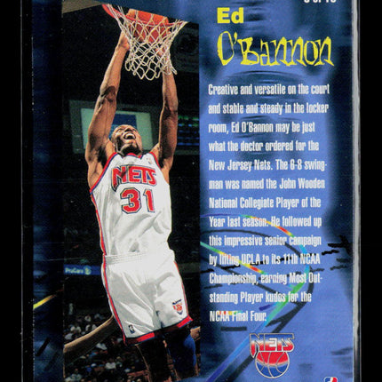 1996 Fleer Hot Packs Rookie Phenom Ed O'Bannon #3 of 10