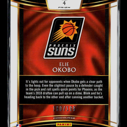 2019 Panini Select Elie Okobo #4 Red Prizm RC 160/199