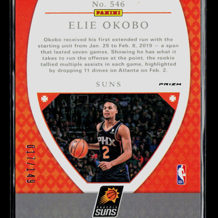 2019 Panini Chronicles Crusade Elie Okobo #546 Red RC /149