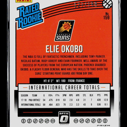 2019 Donruss Optic Elie Okobo #159 Orange /199