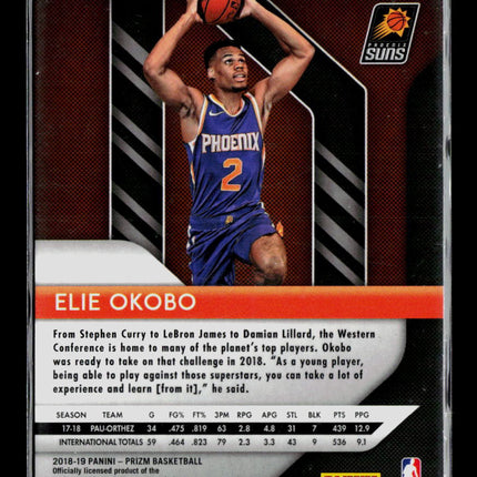 2018 Panini Prizm Elie Okobo #299 RC