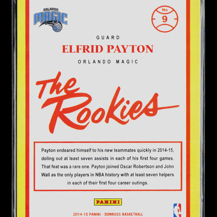 2015 Donruss The Rookies Elfrid Payton #9 RC