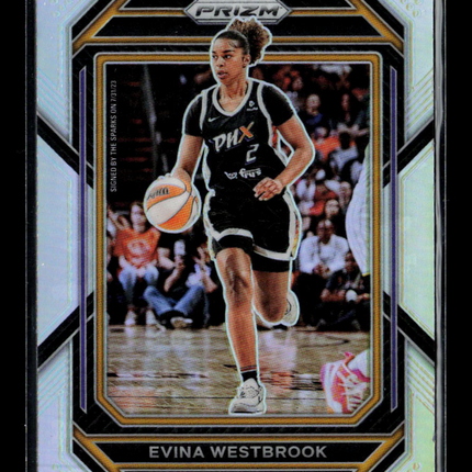 2023 Panini Prizm WNBA Evina Westbrook #51 Silver