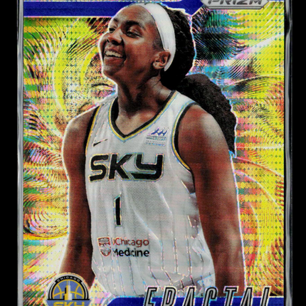 2024 Panini Prizm WNBA Elizabeth Williams #14 Fractal 136/199
