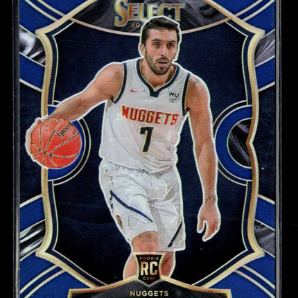 2021 Panini Select Facundo Campazzo #83 Blue Prizm RC