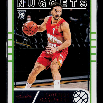 2021 Panini Chronicles Classics Facundo Campazzo #639 RC