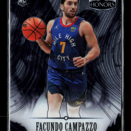 2021 Panini Chronicles Honors Facundo Campazzo #582 RC