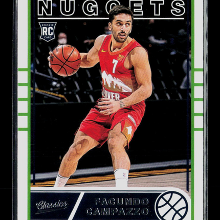 2021 Panini Chronicles Classics Facundo Campazzo #639 RC