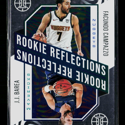 2021 Panini Illusions Rookie Reflections Facundo Campazzo J.J. Barea #8